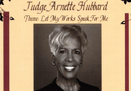 A Legend's Luncheon Honoring Judge Arnette Hubbard