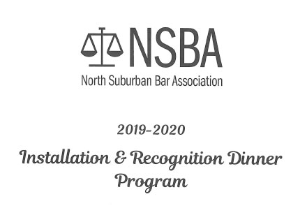 North Suburban Bar Association Dinner